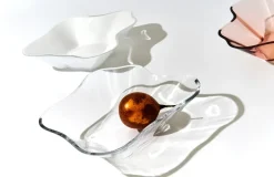 Aalto blomma schaal 279x75 mm, Rio bruin