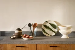 Aalto schaal Ø35 cm, Wit-green