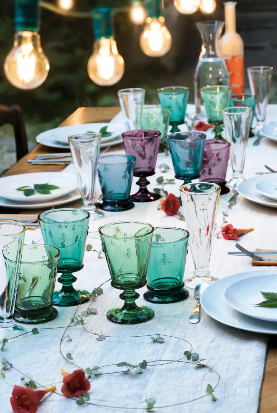 Abeille drinkglas 26 cl 4-delig, Multi