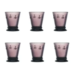 Abeille drinkglas 26 cl 6-pack, Aubergine