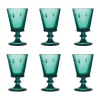 Abeille wijnglas 24 cl 6-pack, Smaragdgroen