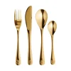 Aida kinderbestek 4-delig, Gold