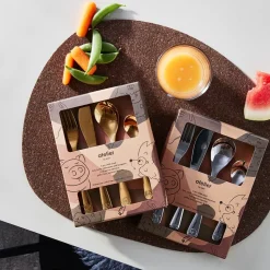 Aida kinderbestek 4-delig, Steel