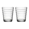 Aino Aalto tumbler 2-pack 22 cl, helder