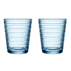 Aino Aalto tumbler 2-pack 22 cl, Aqua