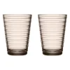 Aino Aalto tumbler 2-pack 33 cl, Linnen
