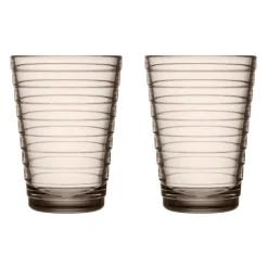 Aino Aalto tumbler 2-pack 33 cl, Linnen