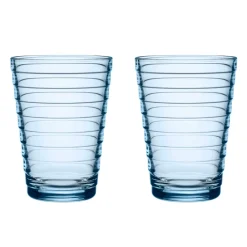 Aino Aalto tumbler 2-pack 33 cl, Aqua