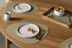 Airy teakhouten dienblad square M, Nupo herbal dust