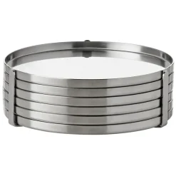 AJ onderzetters, roestvrij staal