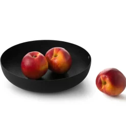 Alessi serveerschaal zwart, 21 cm