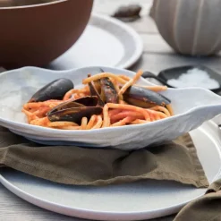 Alima schaal 17x28 cm, Beige