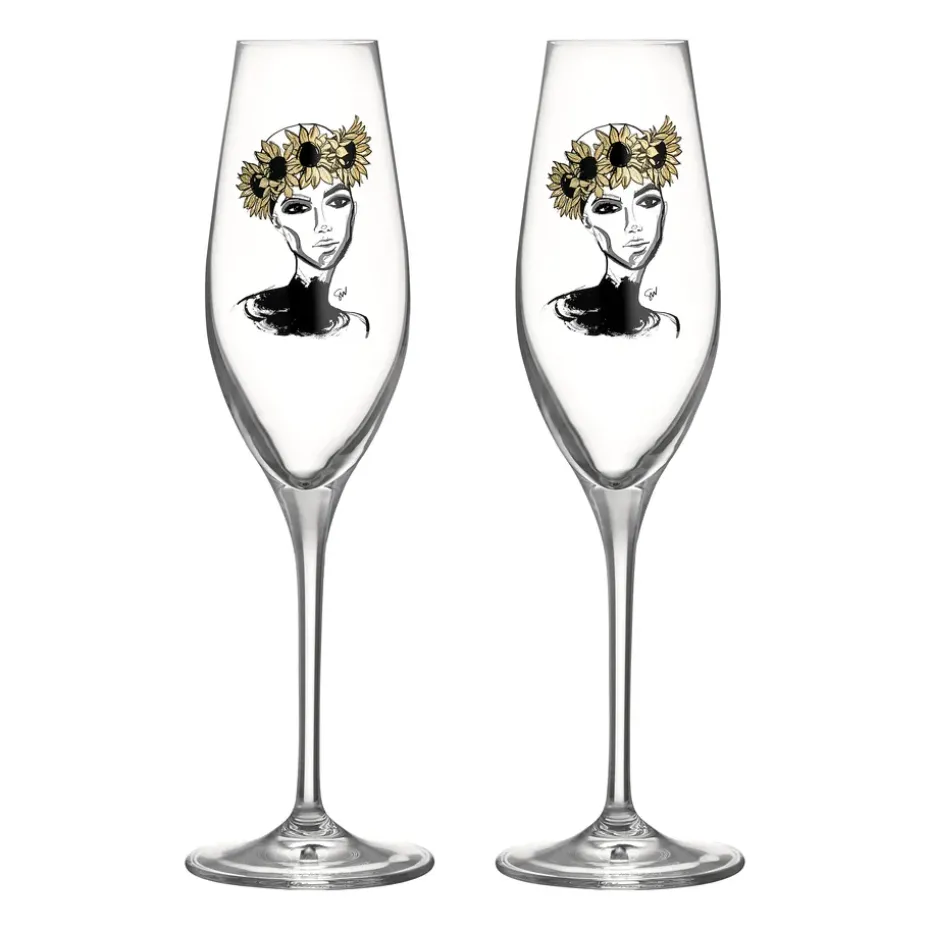 All about you champagneglas 24 cl 2-pack, Let's celebrate you