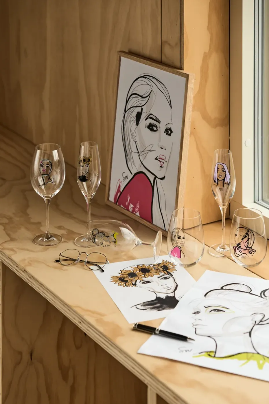 All about you champagneglas 24 cl 2-pack, Let's celebrate you