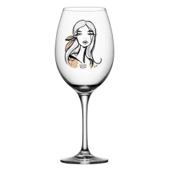 All about you wijnglas 52 cl 2 pack, Wait for her (dusty pink)