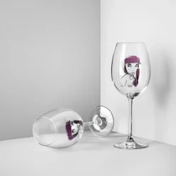 All about you wijnglas 52 cl 2 pack, purperrood