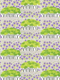 Allé tafelzeil, Groen-paars