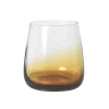 Amber drinklas, 35 cl.