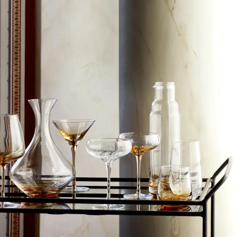 Amber martiniglas, 20 cl.