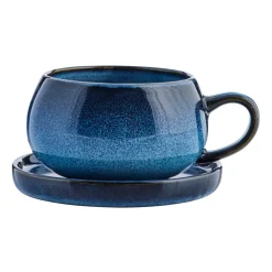 Amera kop en schotel, Blauw