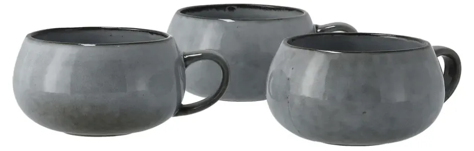 Amera kop en schotel, Grijs