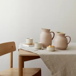 Amphora deksel voor thermoskan, Soft peach-gold