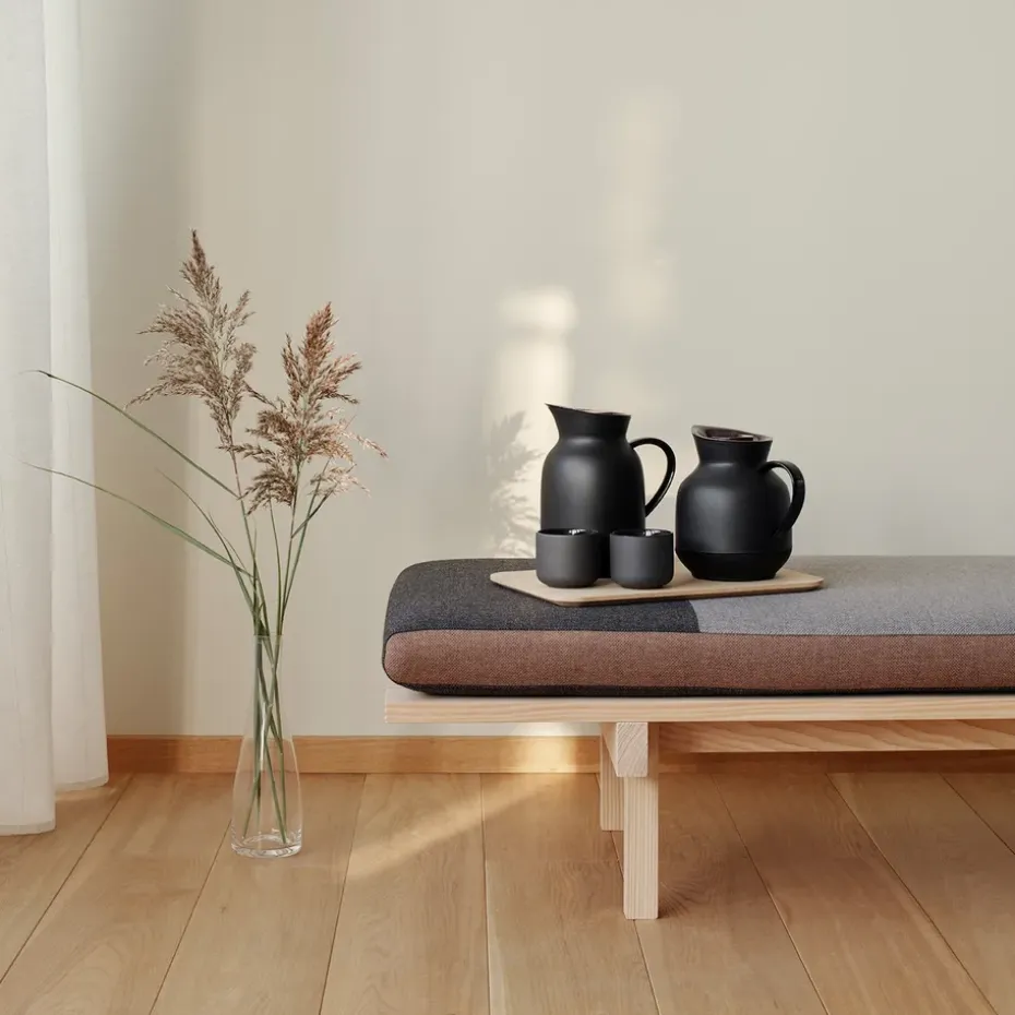 Amphora glazen inzetdeel voor thermoskan, Thee