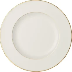 Anmut Gold bord Ø 27 cm, Wit