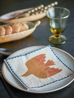 Anniversary papieren servet 20-pack, Geel