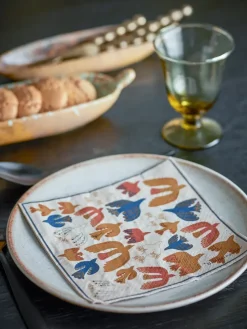 Anniversary papieren servet 20-pack, Geel