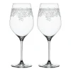 Arabesque Bordeaux rodewijnglas 81 cl 2-pack, Transparant