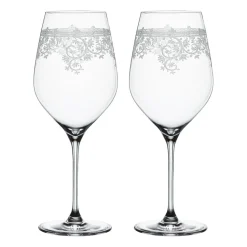 Arabesque Bordeaux rodewijnglas 81 cl 2-pack, Transparant
