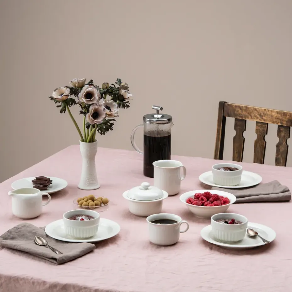 Arctica bord, wit 17 cm