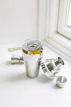 Art cocktailzeef, Roestvrij staal