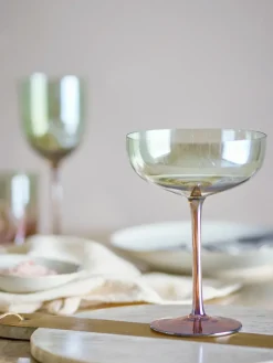 Aston cocktailglas 4-pack, Brons