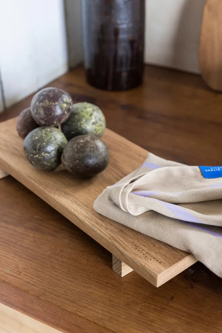 Authentic serveerblad, Natural, 15x36 cm