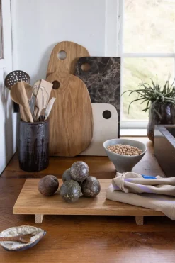 Authentic serveerblad, Natural, 15x36 cm