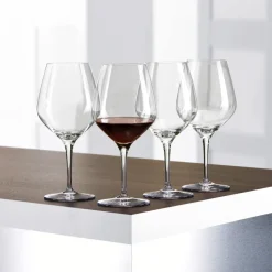 Authentis Burgundy glas 75 cl, 4 stuks, transparant