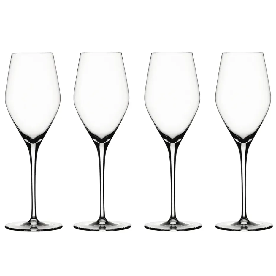 Authentis champagneglas 27 cl, 4 stuks, transparant
