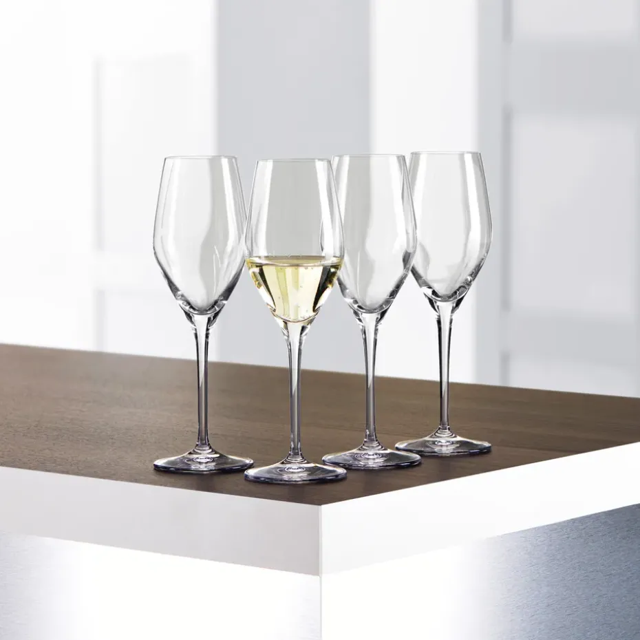 Authentis champagneglas 27 cl, 4 stuks, transparant