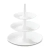 Babell koekjesschotel-etagère L, Cotton white