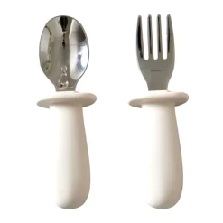 baby bestekset 2-delig, Cream