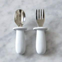 baby bestekset 2-delig, Glacier grey