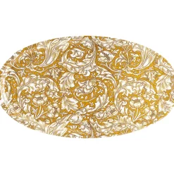 Bachelor's Button ovaal dienblad, 50x28 cm