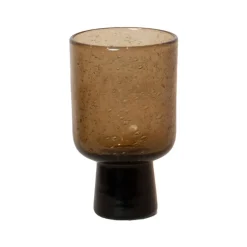 Bari glas op voet, Bruin