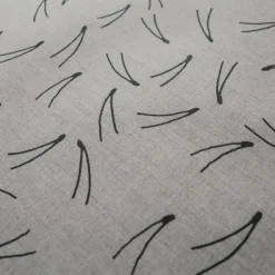 Barr tafelkleed, zwart-naturel