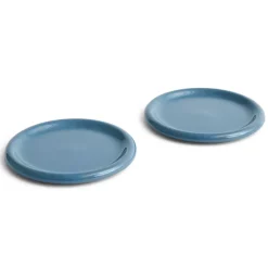 Barro bord, Dark blue, Ø24 cm 2-pack