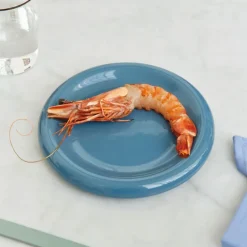 Barro bord, Dark blue, Ø24 cm 2-pack