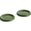 Barro bord, Green, Ø18 cm 2-pack