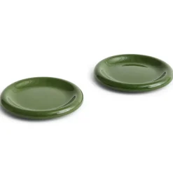 Barro bord, Green, Ø18 cm 2-pack